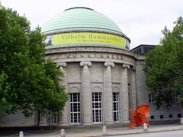 Художественный музей Кунстхалле (Kunsthalle) в Гамбурге
