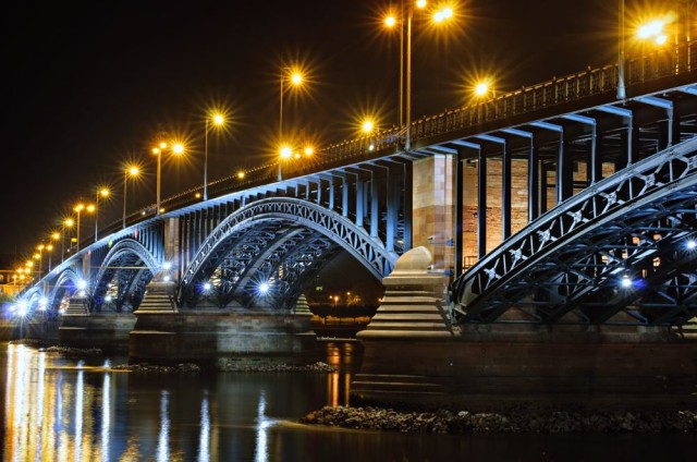Мост Theodor Heuss Rhine