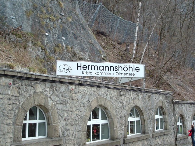 Пещера Германа (Hermannshöhle)