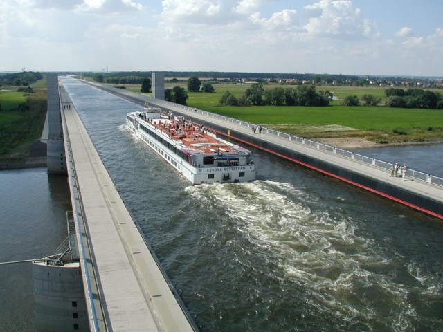 Магдебургский водный мост (Kanalbrücke Magdeburg)