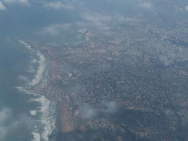 Вид на Касабланку с воздуха. 