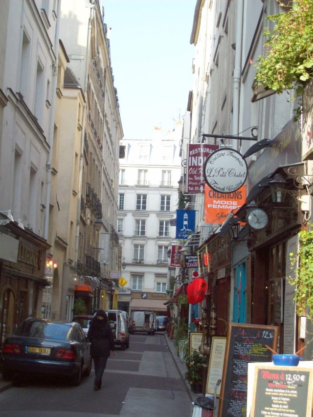 «Обжорная» улица, Париж.