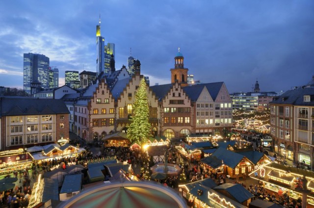 Рождественский базар  во Франкфурте-на-Майне