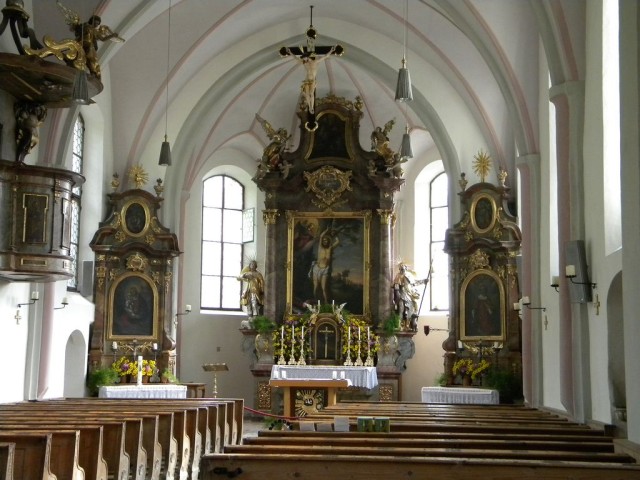 Церковь Святого Себастьяна (Pfarrkirche St. Sebastian)