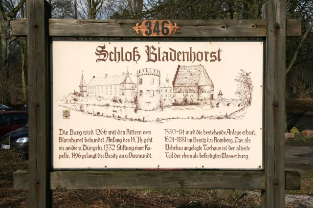 Замок Бладенхорст (Schloss Bladenhorst)