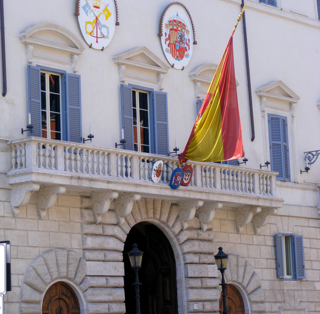Дворец Испании (Palazzo di Spagna)