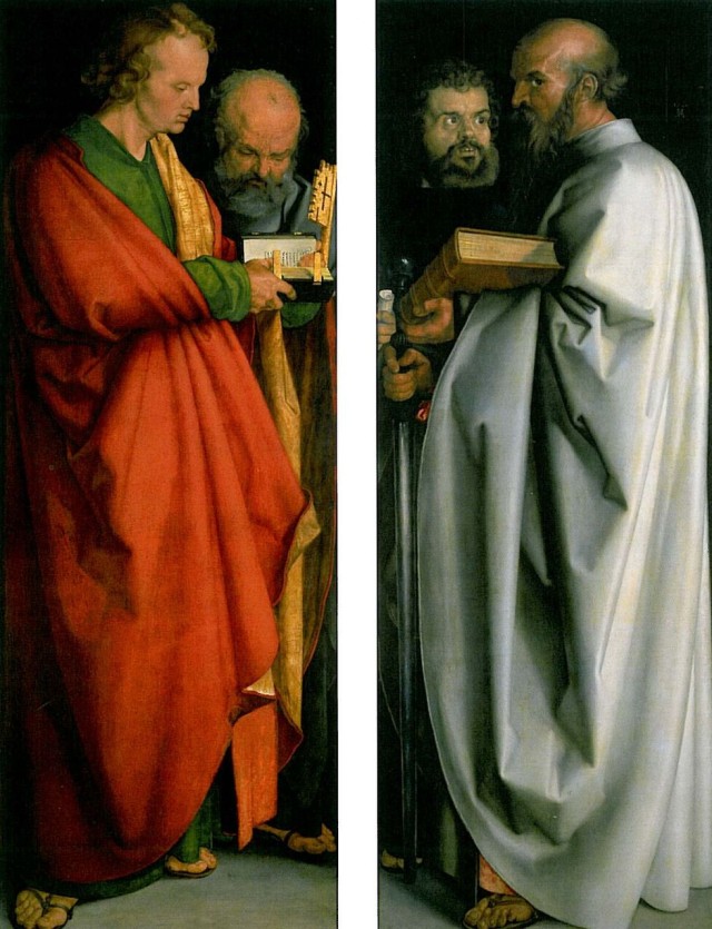 Альбрехт Дюрер «Четыре апостола», 1526 г.