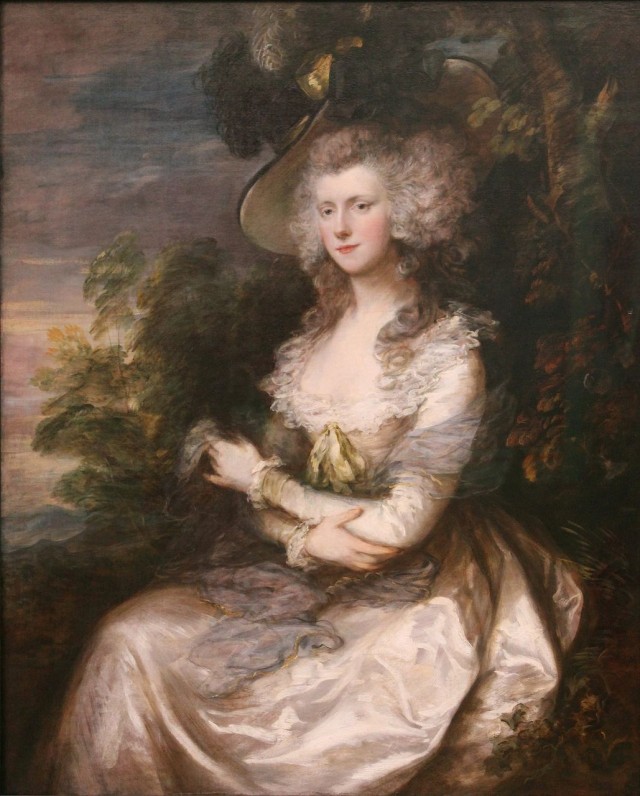 Томас Гейнсборо «Миссис Томас Хибберт», 1786 г.