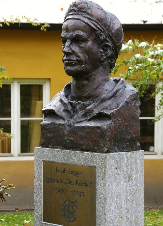 Памятник Якобу  Фуггеру