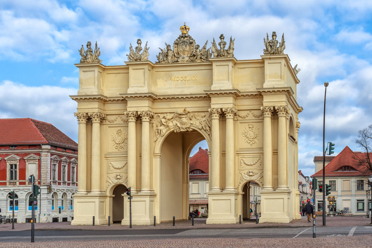 Бранденбургские ворота в Потсдаме (Brandenburger Tor in Potsdam)