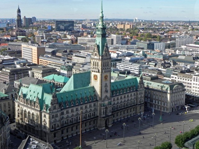 Ратуша (Hamburg Rathaus)