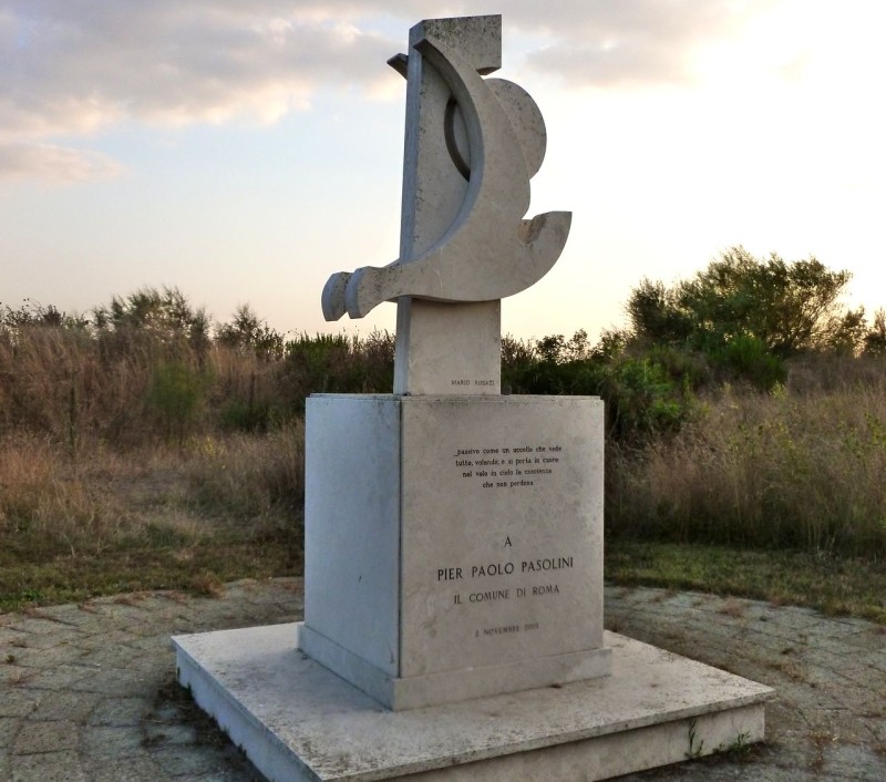 Памятник Пьеру Паоло Пазолини