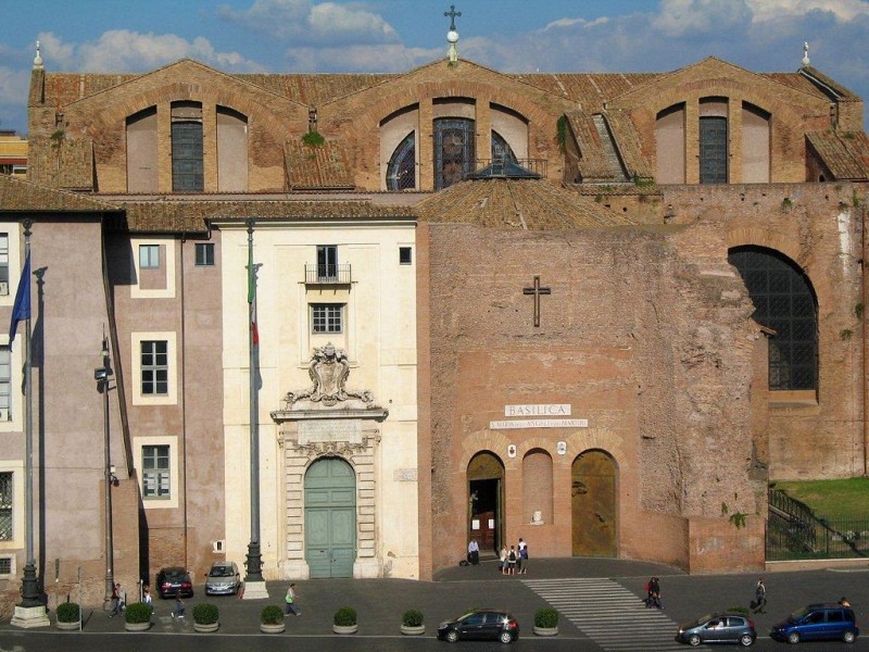 Базилика Санта-Мария-дельи-Анджели-э-деи-Мартири  (Basilica di Santa Maria degli Angeli e dei Martiri)