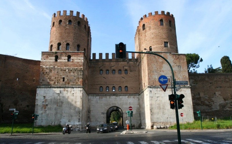 Порта Аппия (позднее «Ворота святого Себастьяна»)