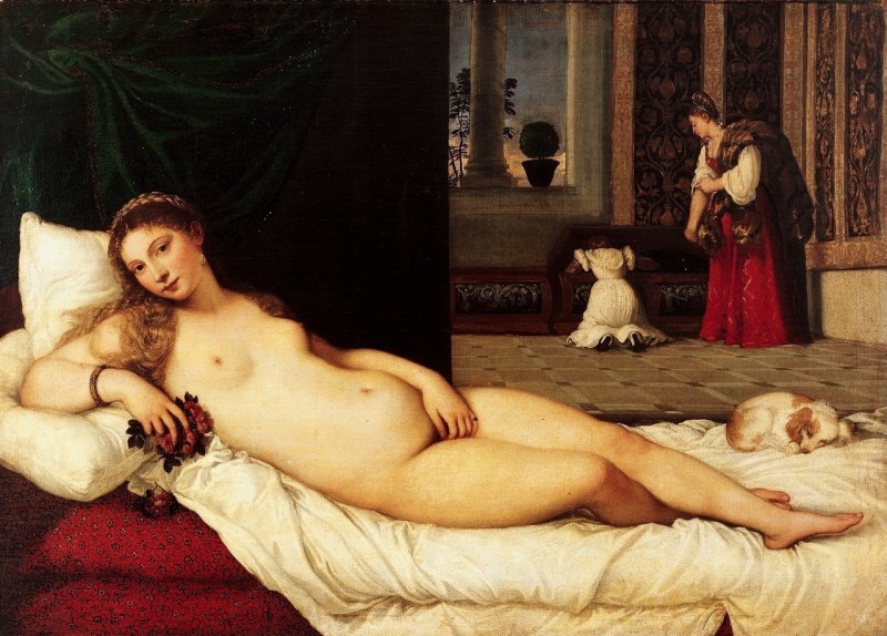 Тициан  «Венера Урбинская», 1538 г.