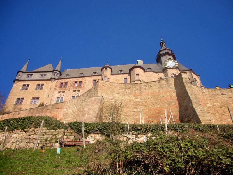 Замок ландграфов Гессена в Марбурге