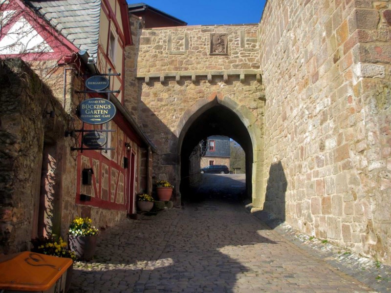 Ворота марбургского замка
