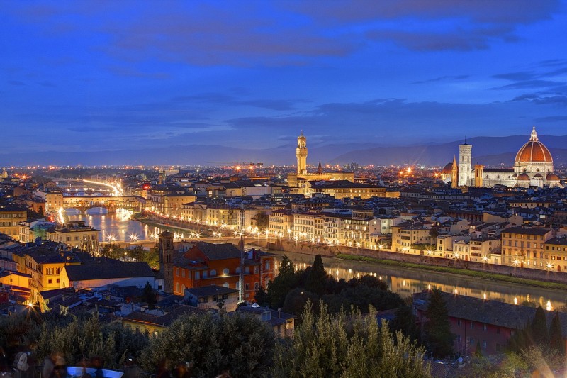 Панорама Флоренци с Фьезоле