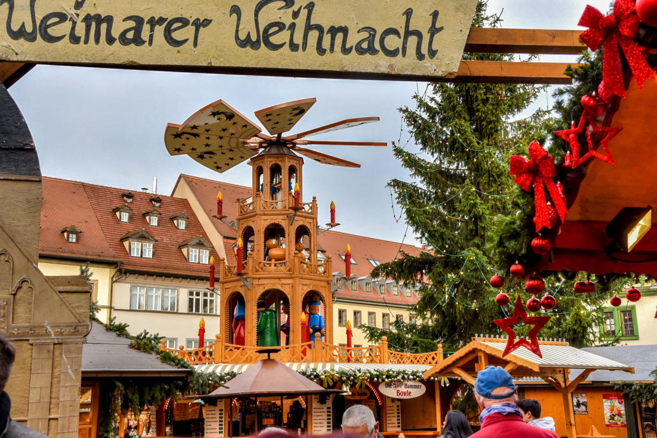 Рождественский базар в Веймаре