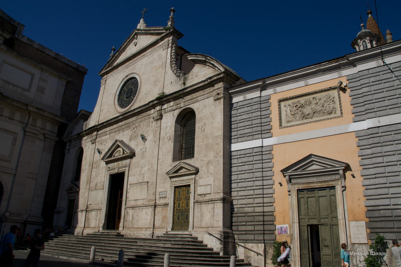 Базилика Санта-Мария-дель-Пополо (Basilica di Santa Maria del Popolo)